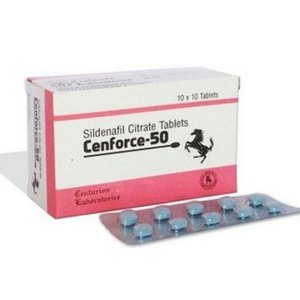 Cenforce 50 mg (Sildenafiilisitraatti)